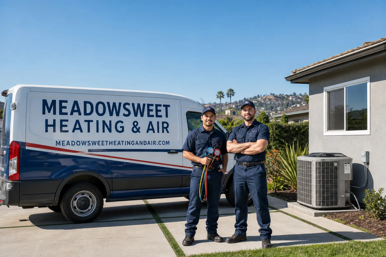 Meadowsweet Heating & Air hvac team